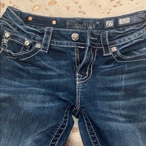 Two pairs of Miss me Jeans.